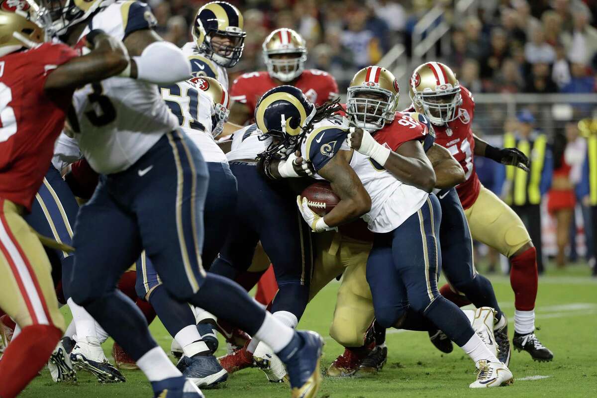 31. Los Angeles (0-1) | Last week: 29 If the Rams lose by 28 to the 49ers, imagine how bad their offense will be against Seattle in their home debut.