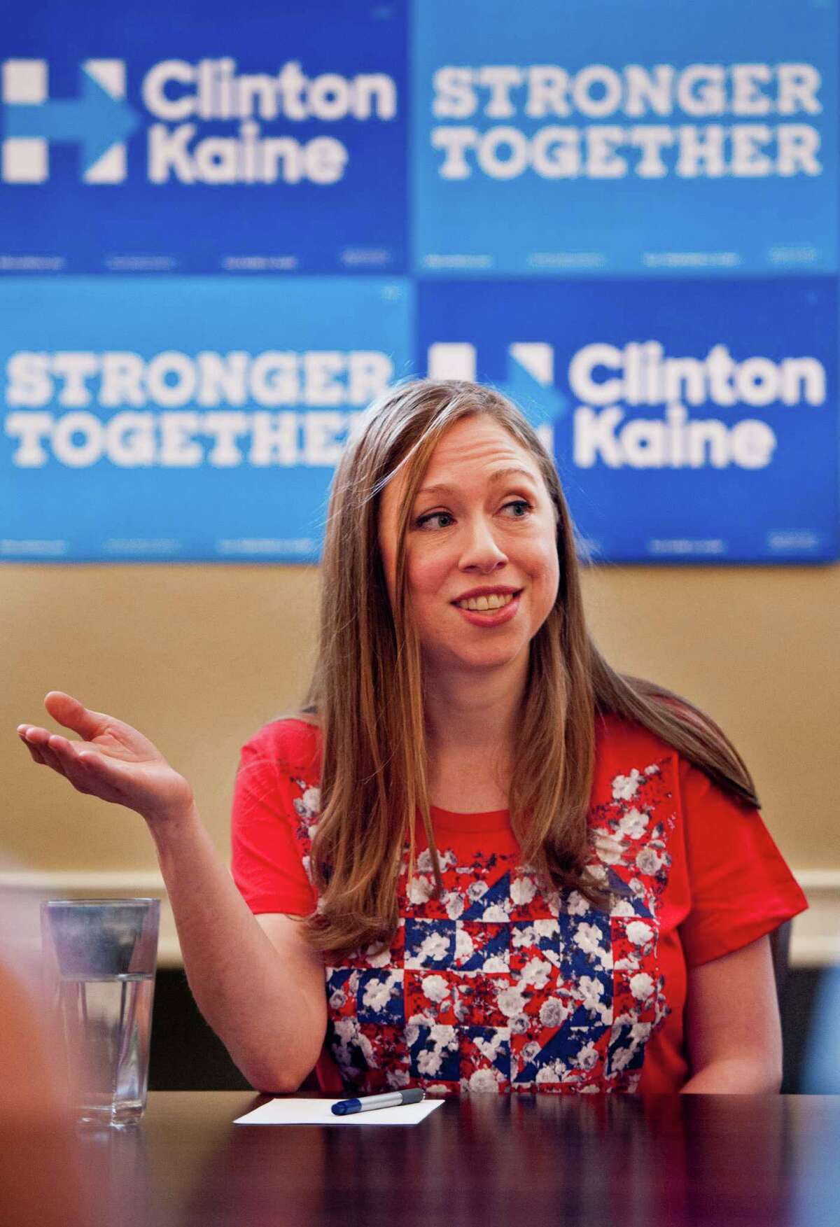 NORTH CAROLINA: Chelsea Clinton stumps for her mom in an important swing state.