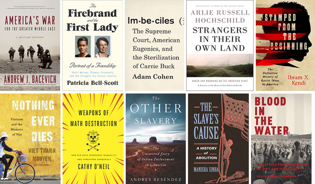 The 10 nonfiction titles on the National Book Award longlist.