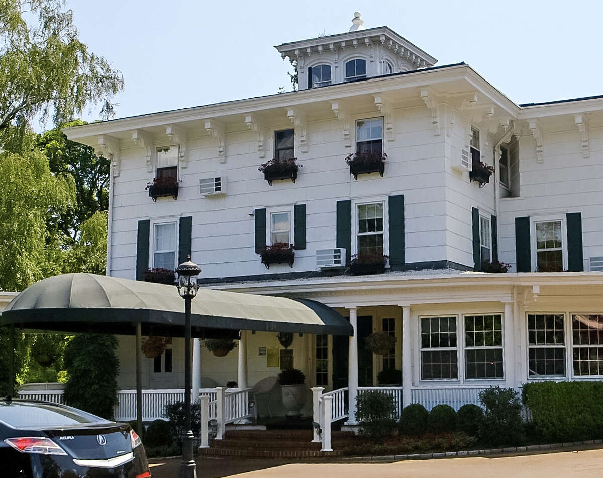 The exterior of Homestead Inn - Thomas Henkelmann in Greenwich, Conn, where four Star Chef Henkelmann was again featured in a top 100 restaurant list by OpenTable, an online avenue for foodies to book restaurant reservations and share reviews.