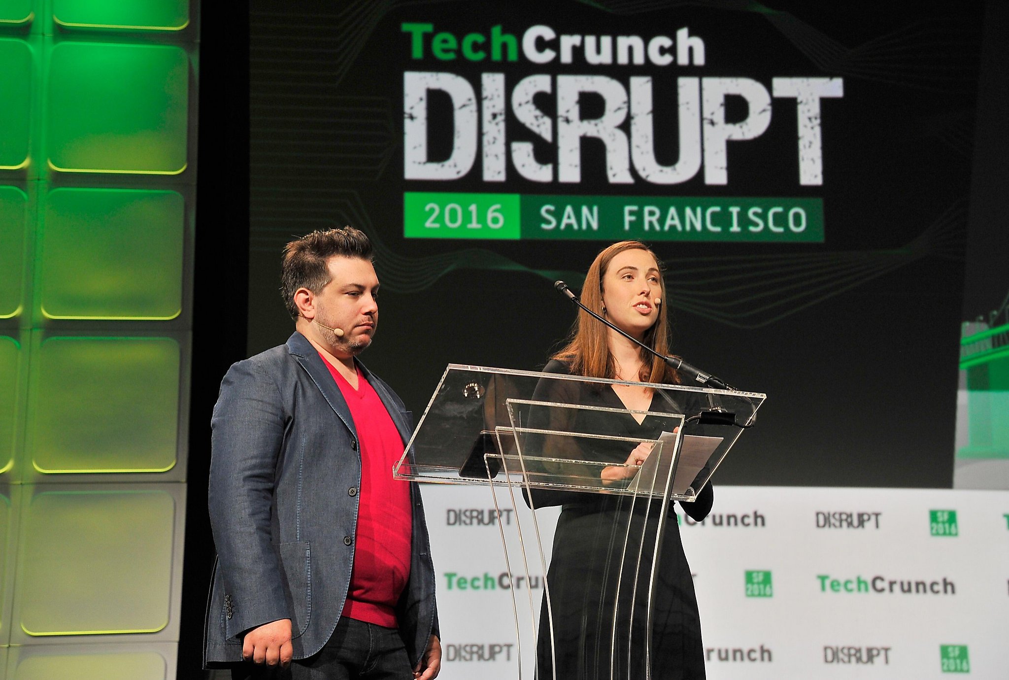 Desperately seeking eye contact at TechCrunch