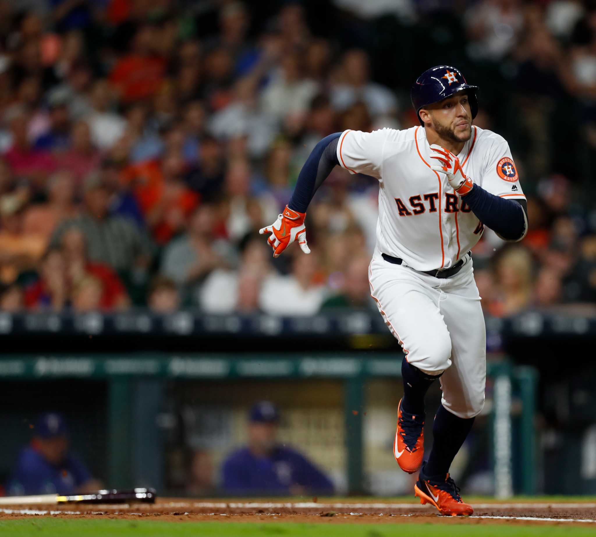 Carlos Gomez says Astros fans threw a lime and a baseball at him - NBC  Sports