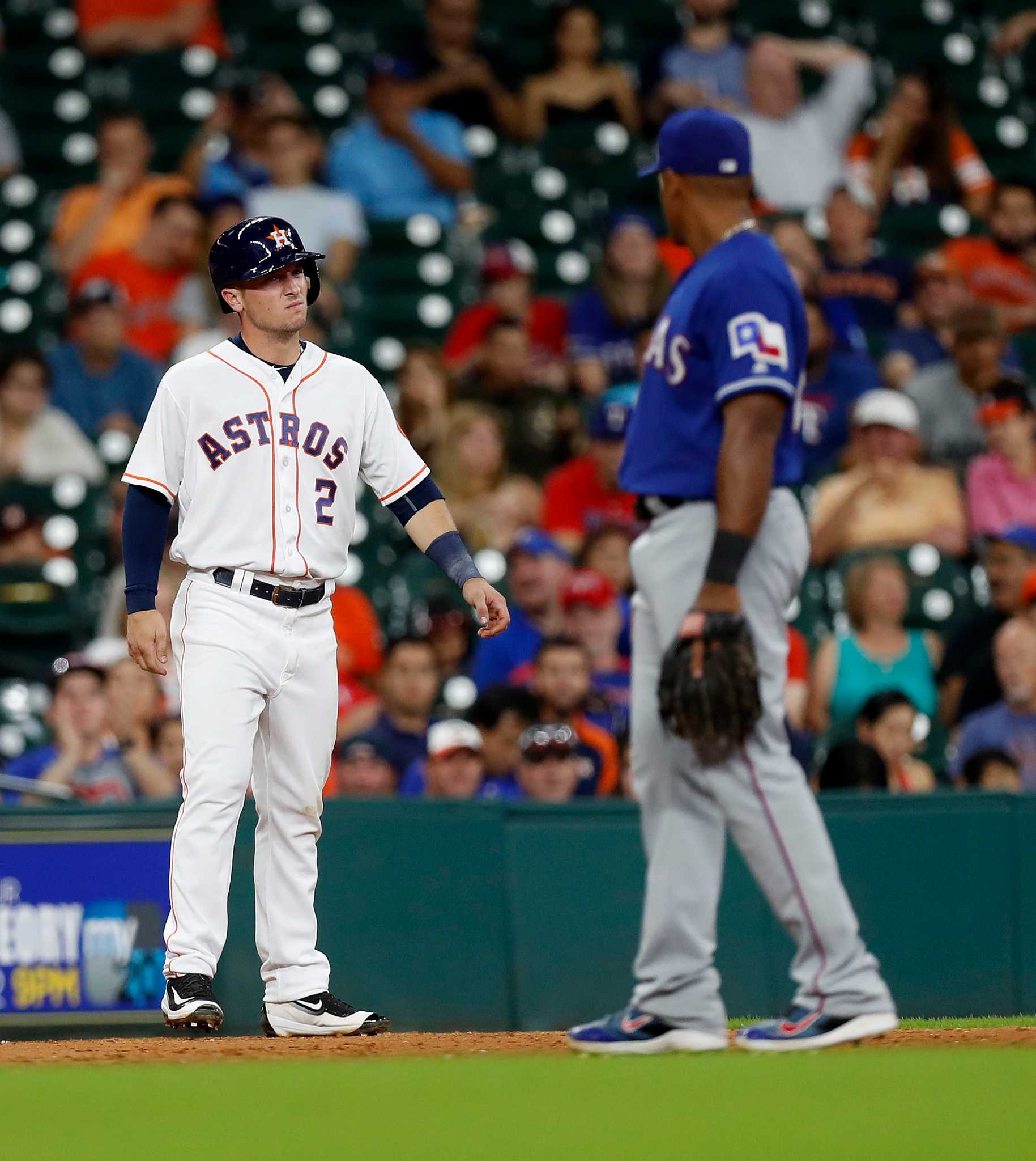 Carlos Gomez says Astros fans threw a lime and a baseball at him - NBC  Sports