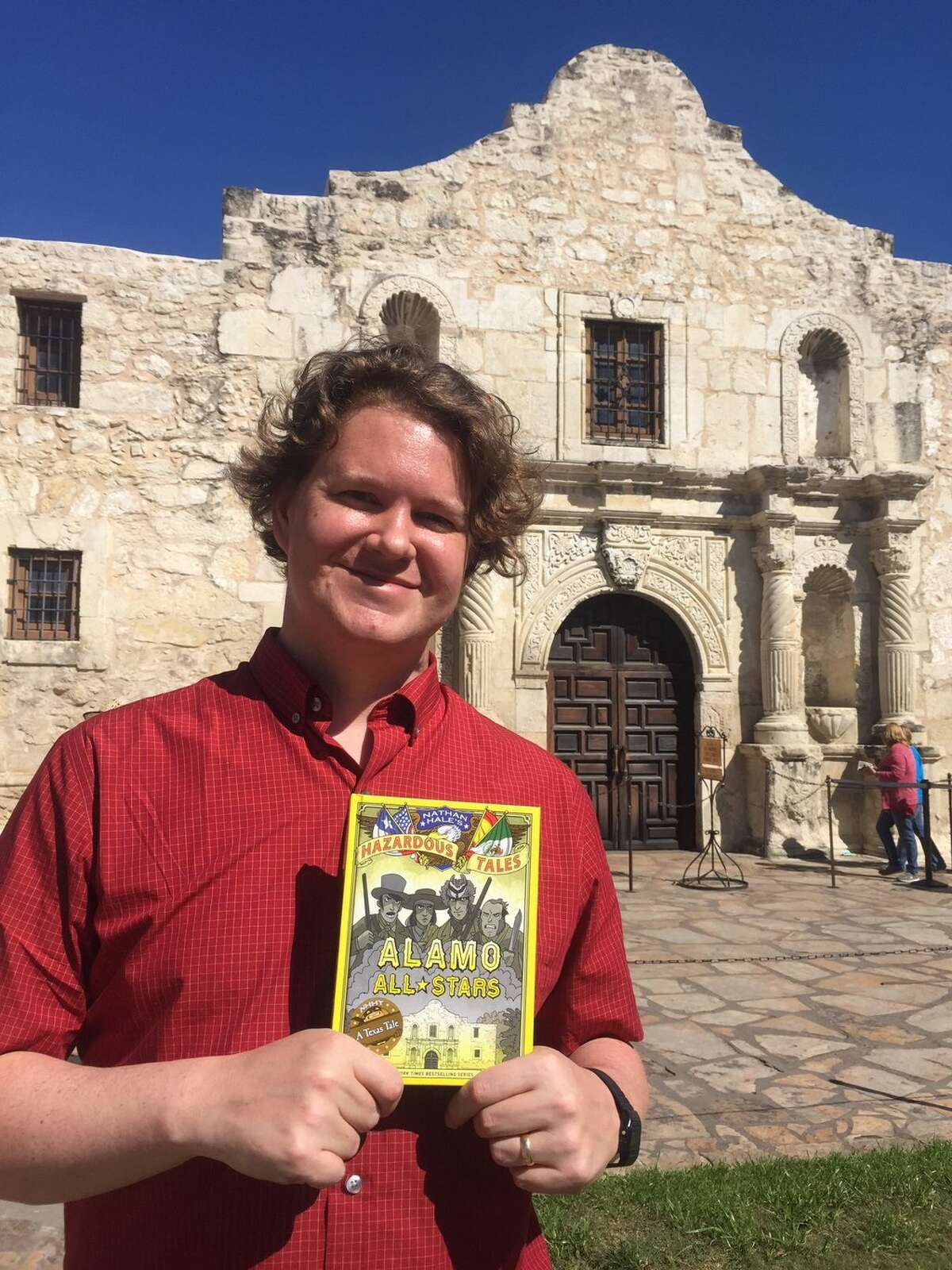 "Alamo All Stars" is the sixth book in Nathan Hale's American history series.