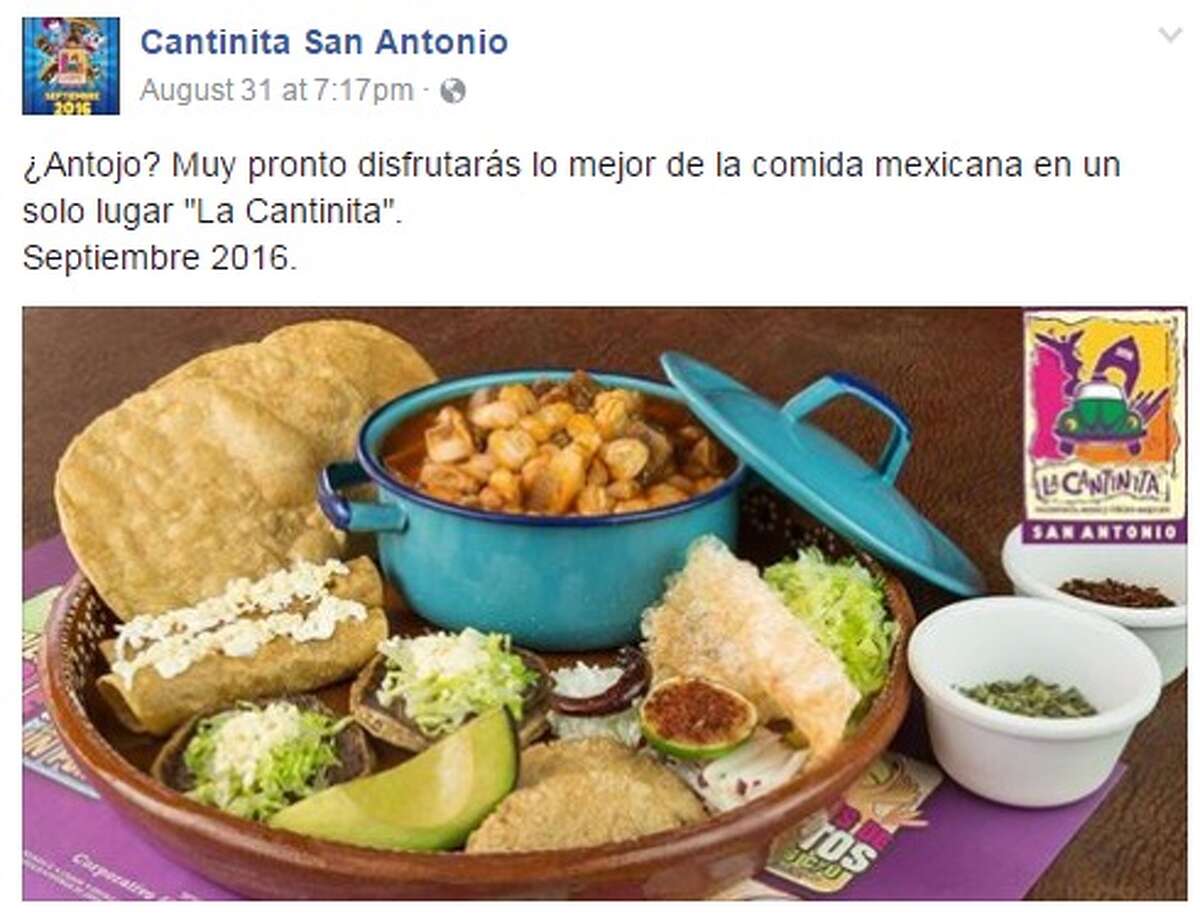 La Cantinita owned by former WWE star Alberto Del Rio, showcased a taste of what future customers can expect when the restaurant opens at 17776 Blanco Road on Sept. 29. 2016.