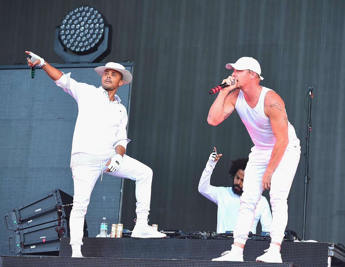 NEW YORK, NY - JULY 22: Jillionaire, Diplo and Walshy Fire of Major Lazer performs onstage at the 2016 Panorama NYC Festival - Day 1 at Randall's Island on July 22, 2016 in New York City. (Photo by Theo Wargo/Getty Images)