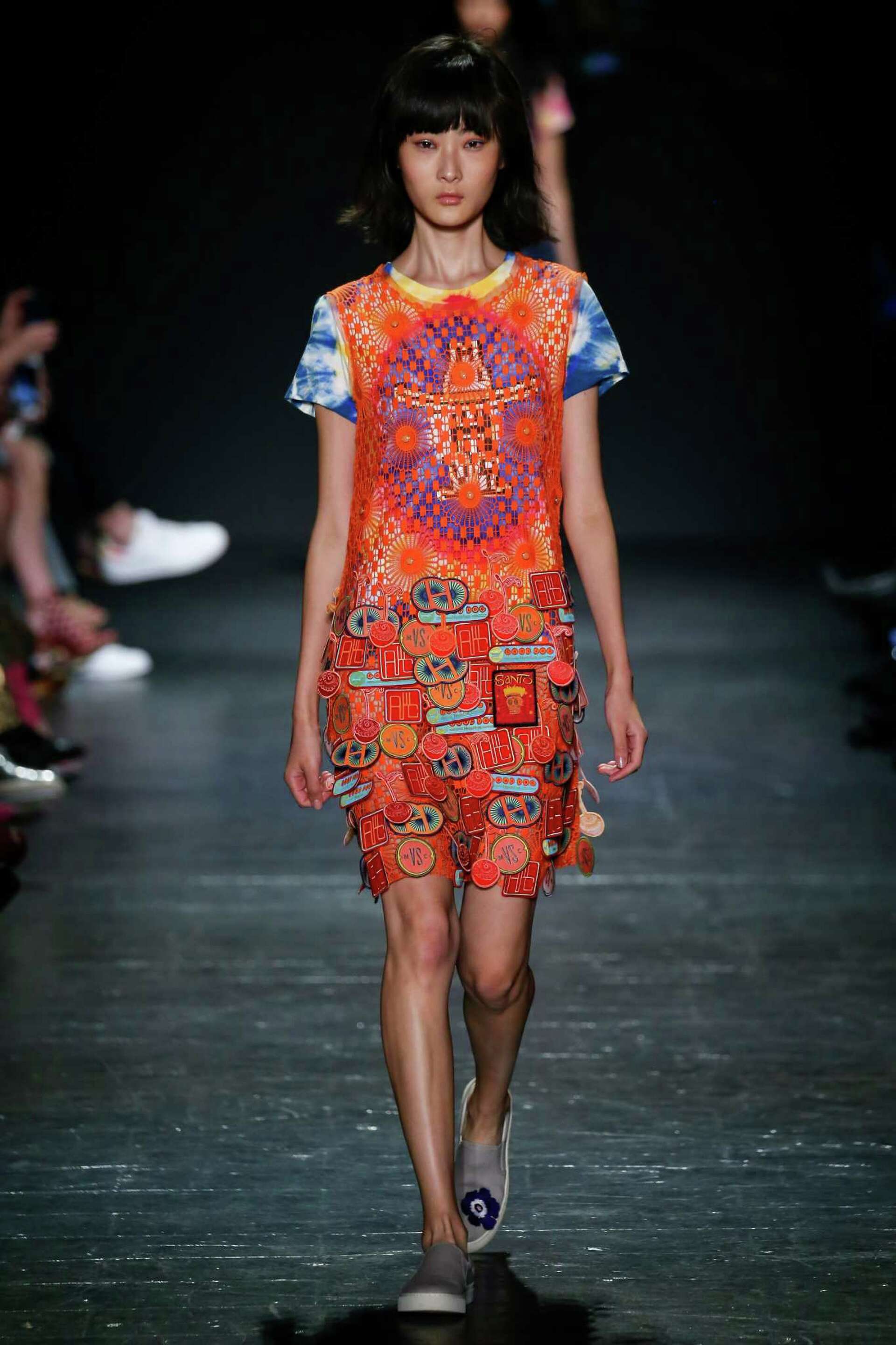 Vivienne Tam shows Houston-themed collection at NYFW