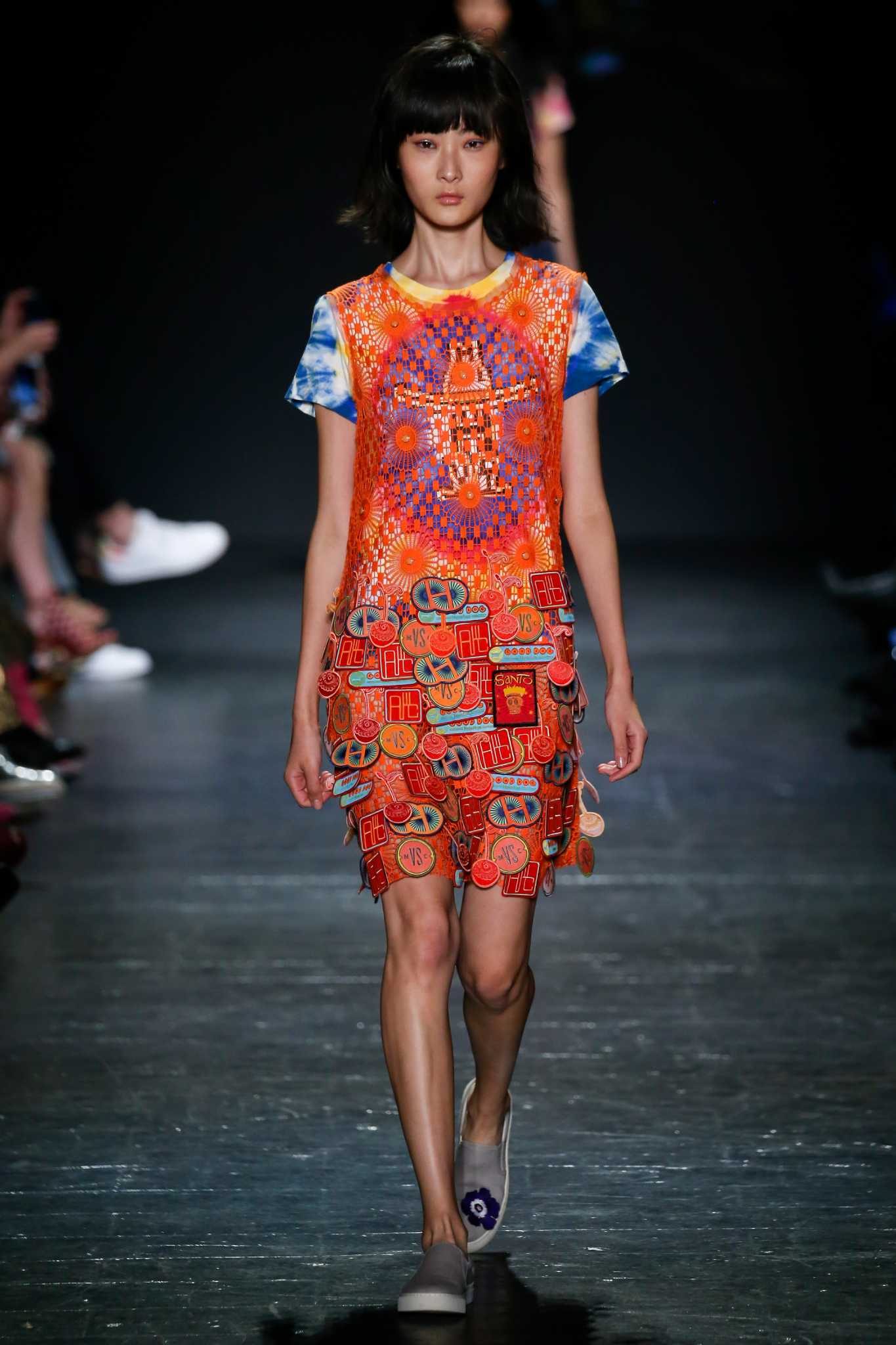 Vivienne Tam shows Houston-themed collection at NYFW