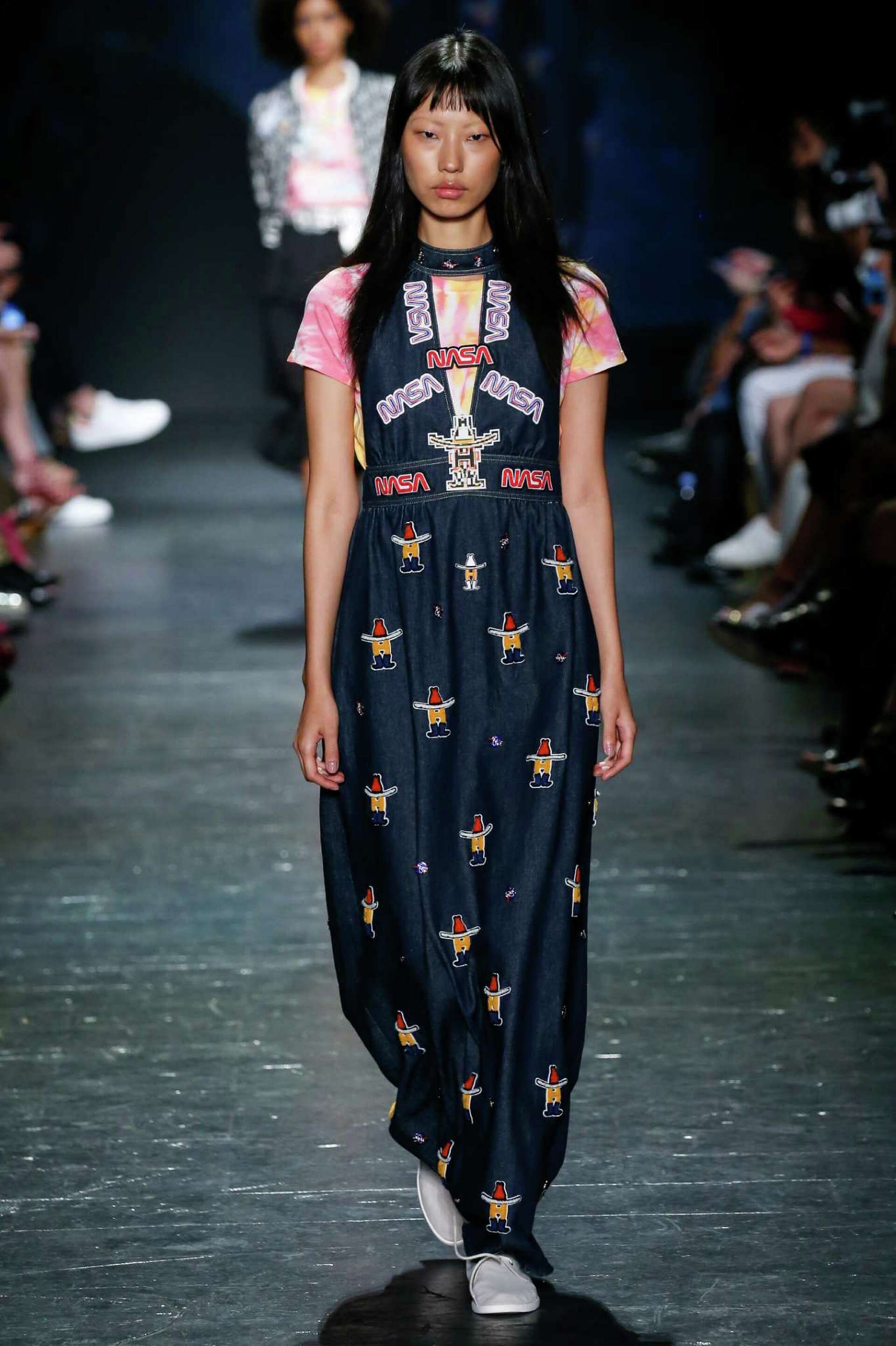 Vivienne Tam shows Houston-themed collection at NYFW