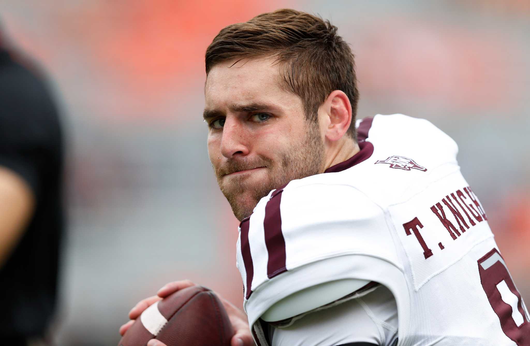 Qb Trevor Knight Other Aandm Athletes Demonstrate Unity