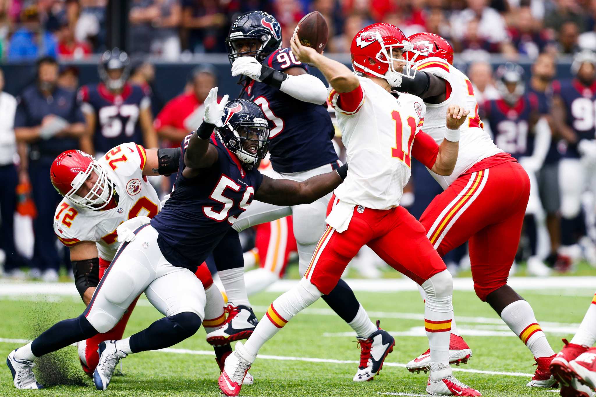 J.J. Watt not sure if he still has Texans letterman jacket