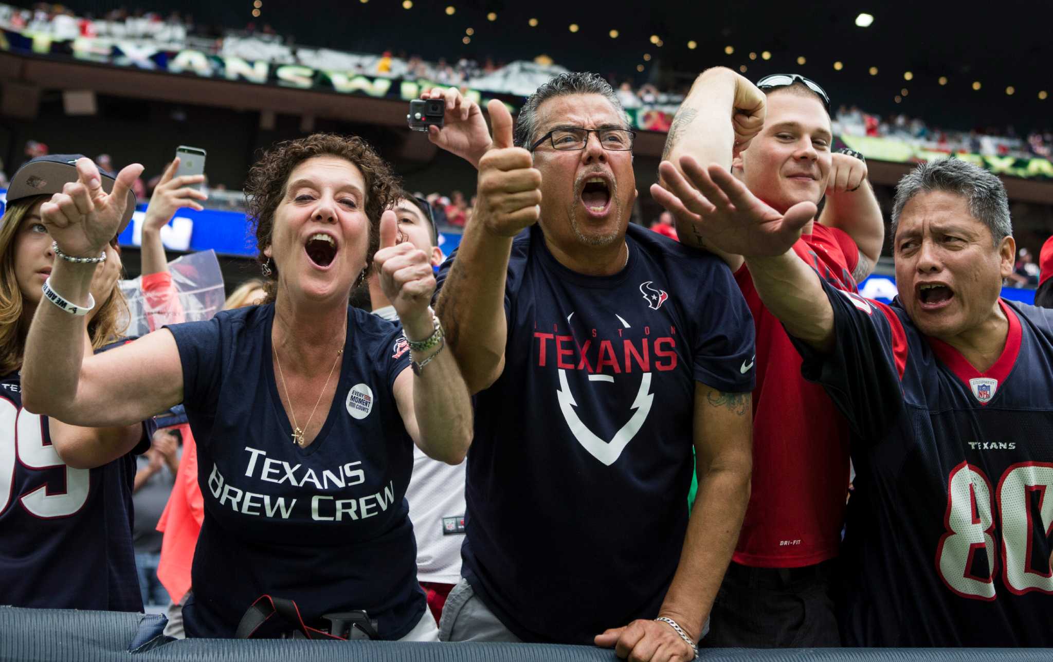 What will be different for fans at Sunday's Texans game