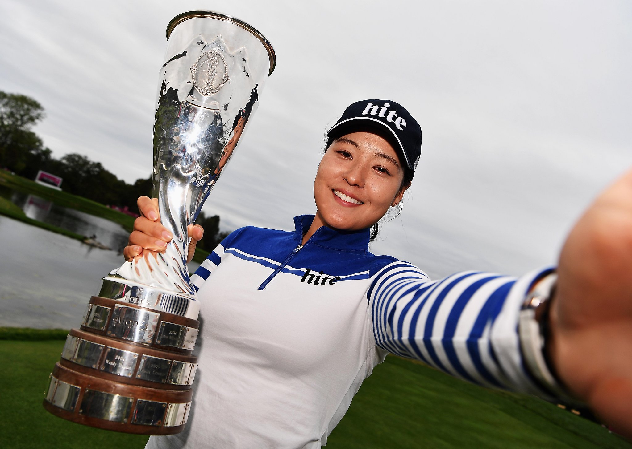 In Gee Chun wins Evian Championship with record round in major.