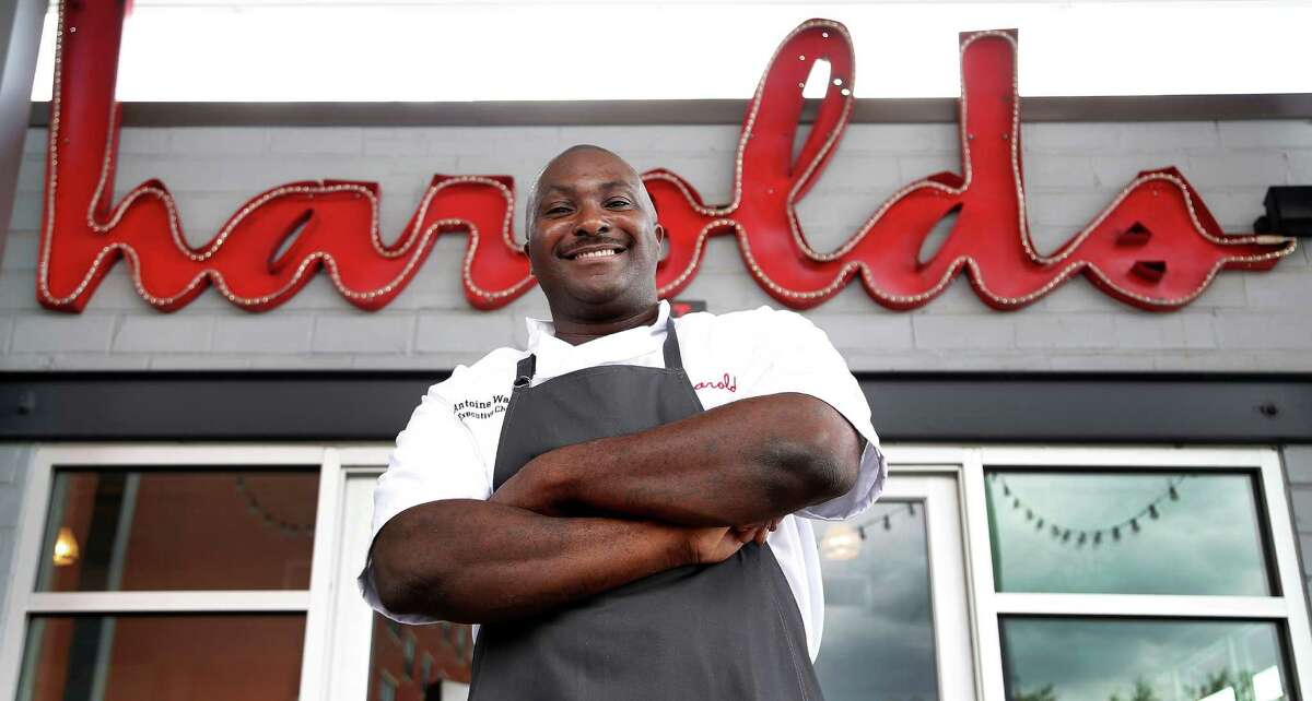Chef Antoine Ware at Harold's in the Heights.