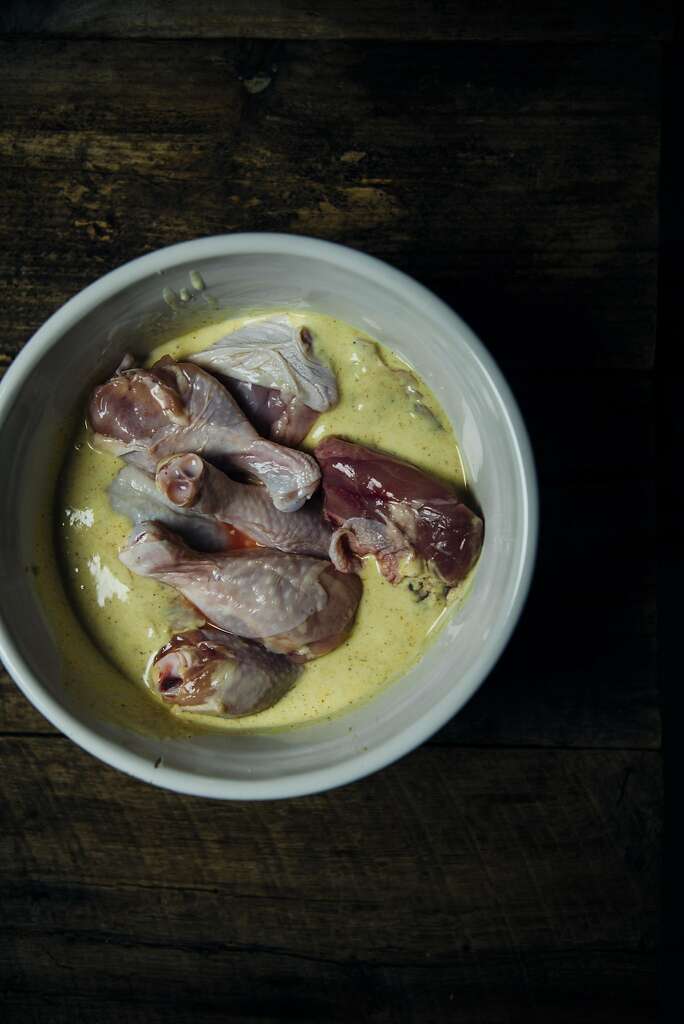 A Brown Kitchen Spiced Kefir Fried Chicken