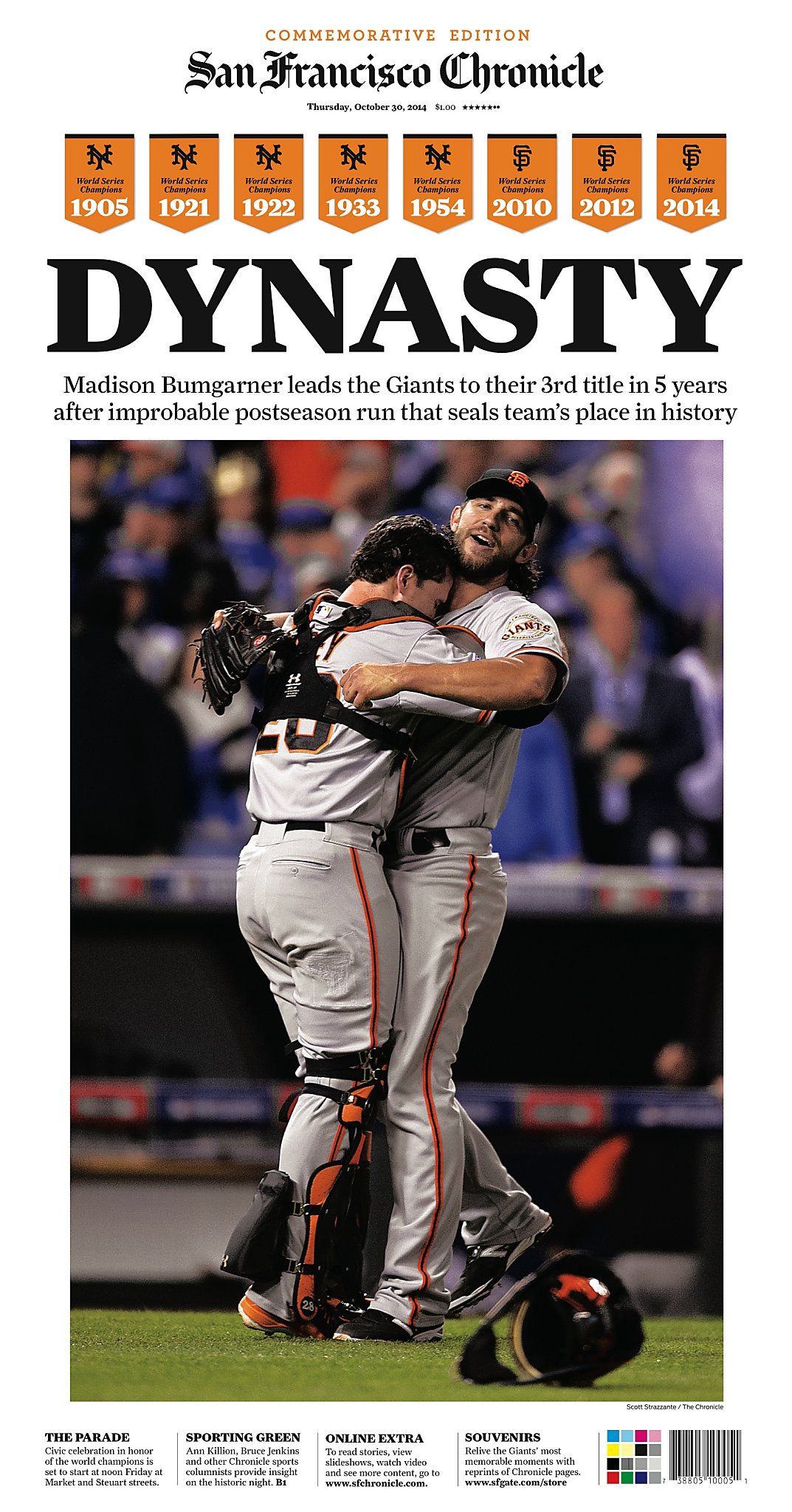 Bumgarner and the Giants find success on and off stat sheet on road to  dynasty, World Series