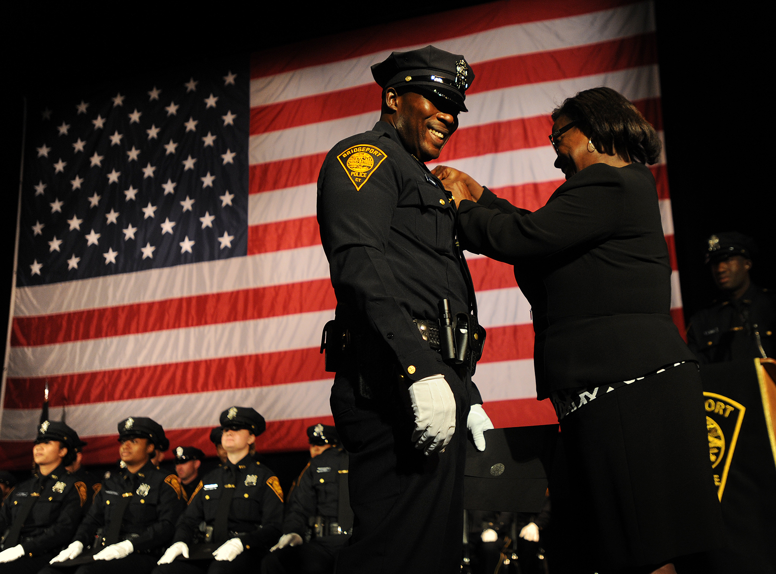 New class of Bridgeport police officers sworn in