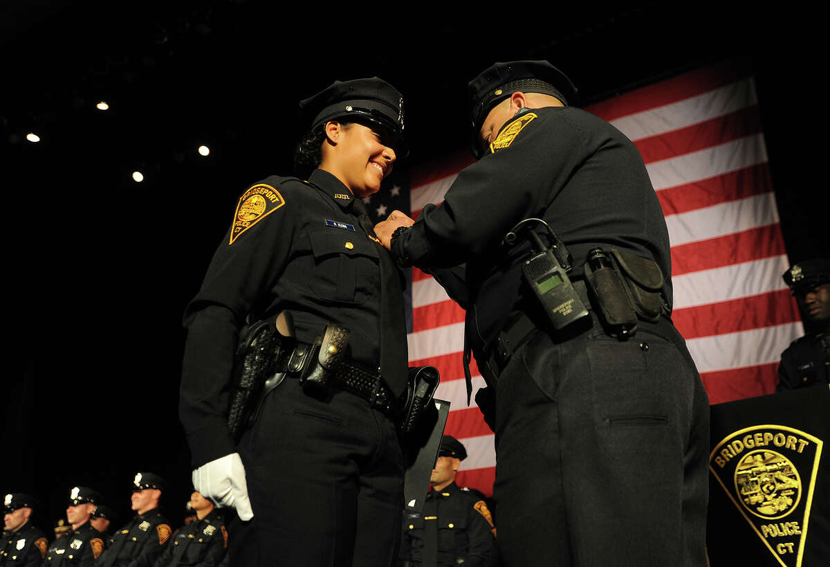New class of Bridgeport police officers sworn in
