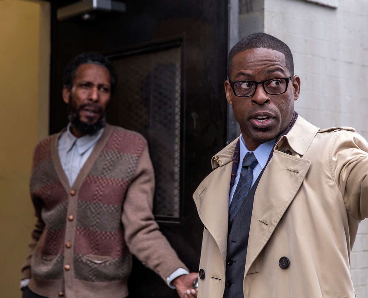 Left, Ron Cephas Jones as William and Sterling K. Brown as Randall, a businessman with a chip on his shoulder.