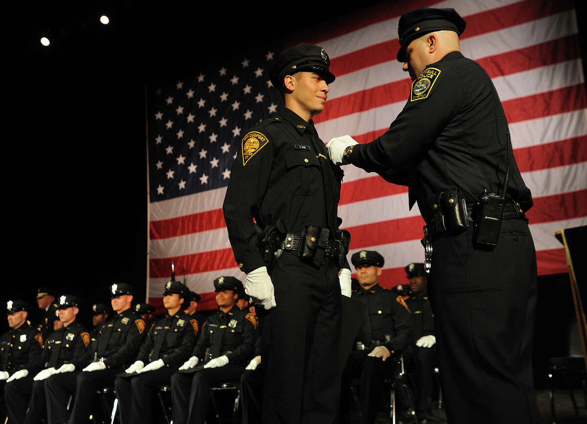 New class of Bridgeport police officers sworn in