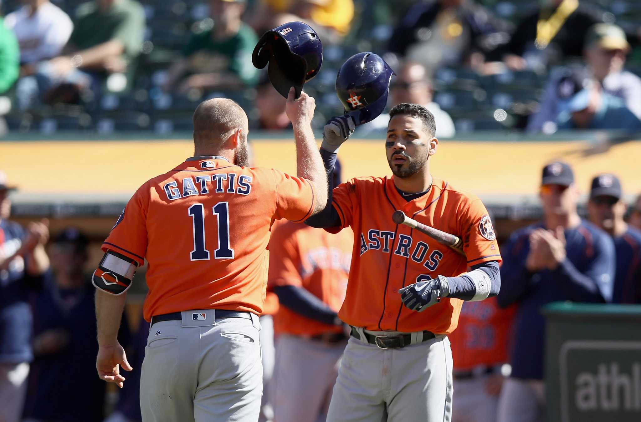 The Astros pranked Tyler White by parking his car in center field during  batting practice