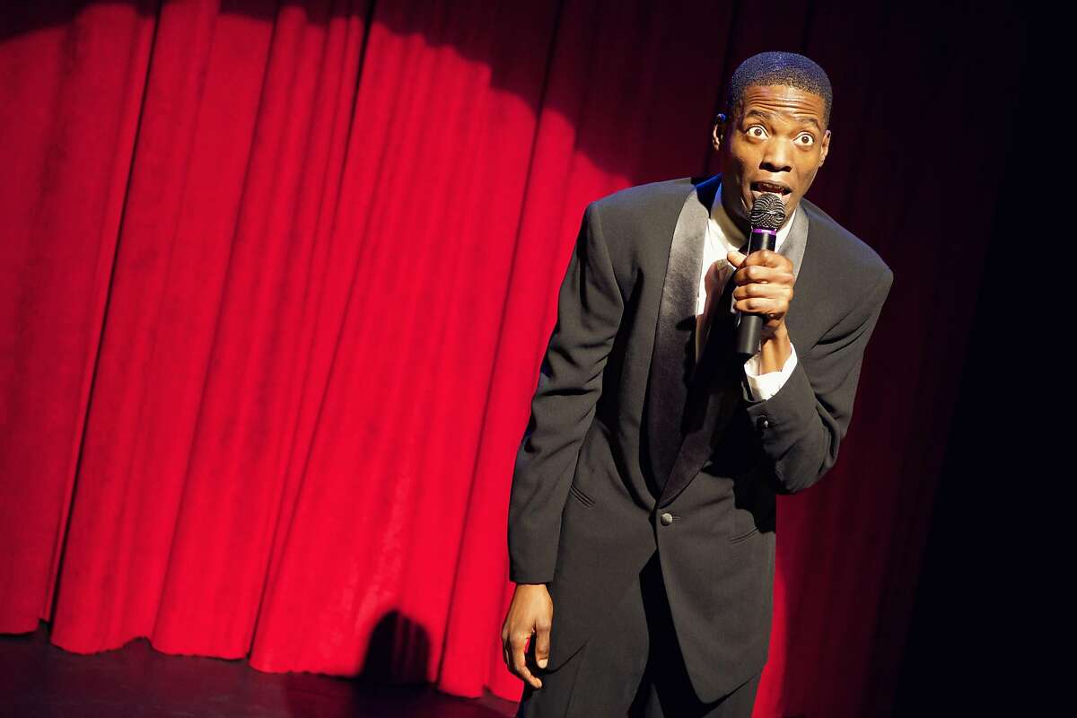 Howard Johnson Jr. portrays a comedian who �gets real� about race in one segment of Crowded Fire�s "The Shipment."