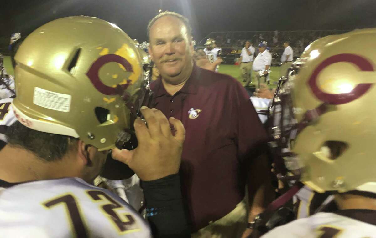 Former Dilley coach Kelly Shull, who left the profession after his wife fell ill, is trying to get Cotulla on the right track in his return .