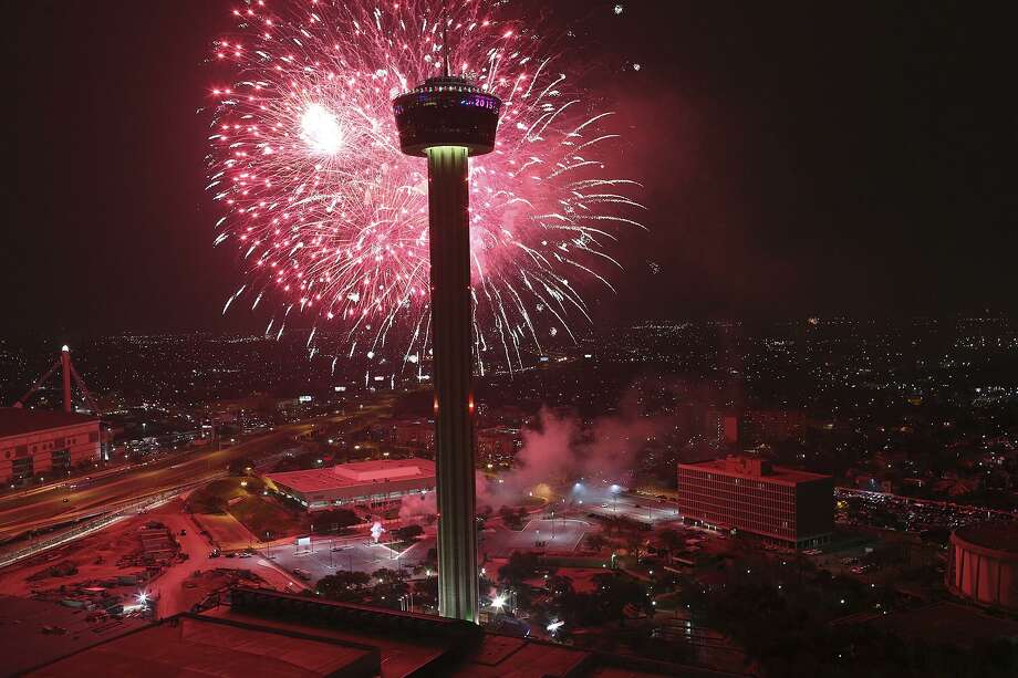 New Year night in San Antonio 920x920