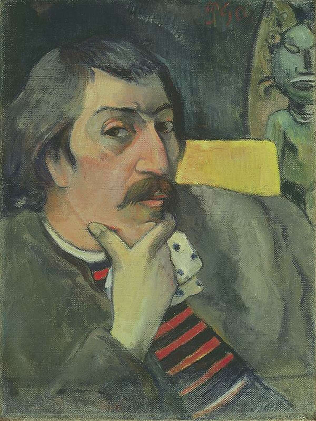 Paul Gauguin's "Portrait of the Artist with the Idol," circa 1893, was part of the original bequest of Marion Koogler McNay.