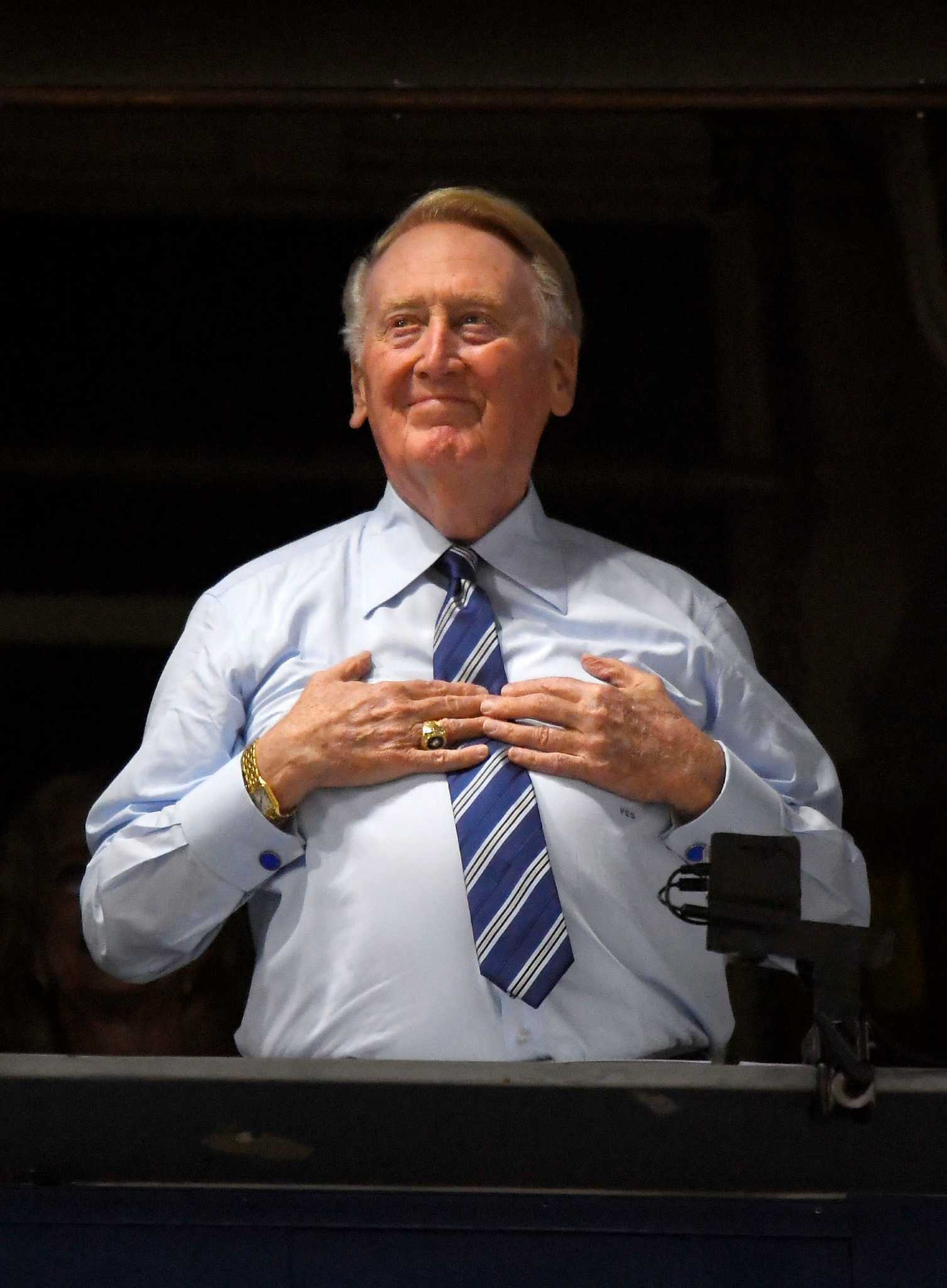 On Tv/Radio: Legendary Voice Vin Scully Heads For Home