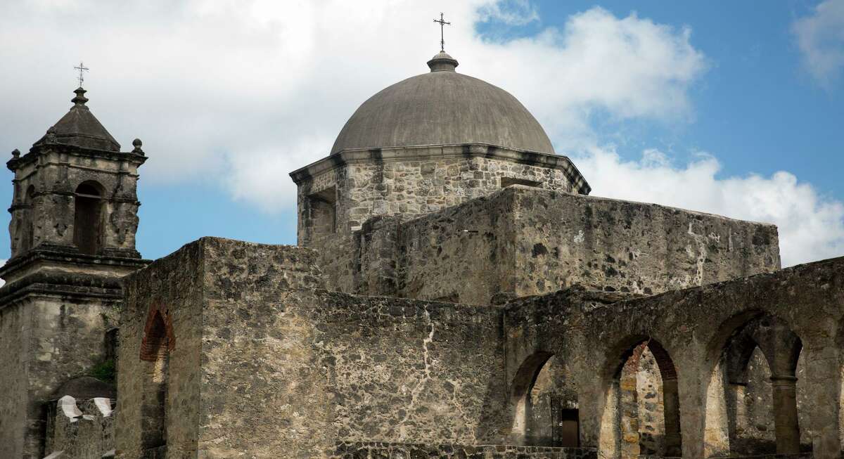 Mission San José was founded in 1720, though moved to its current location around 1730.