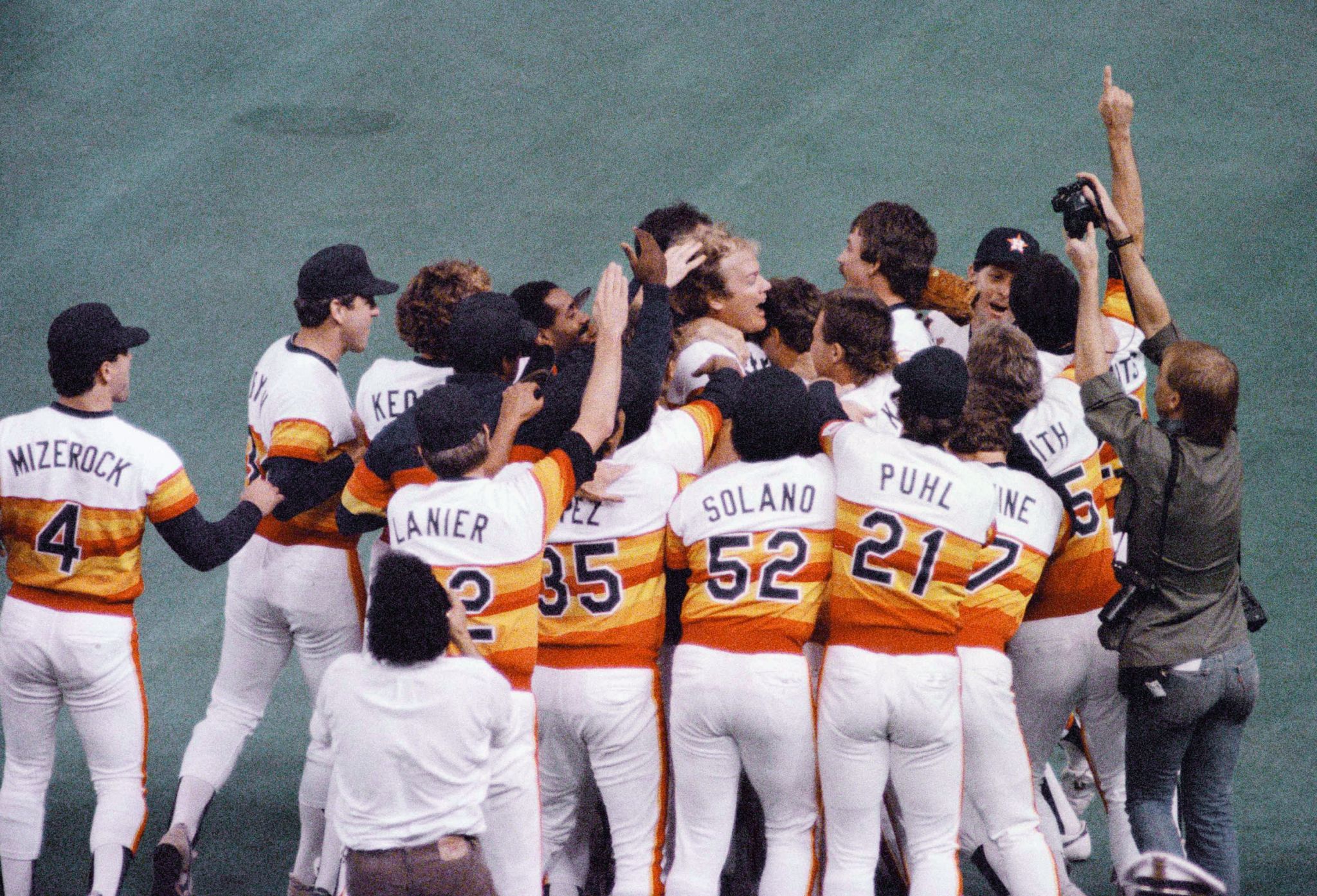 1986 09 25 Giants at Astros - Mike Scott no-hitter/Astros clinch 