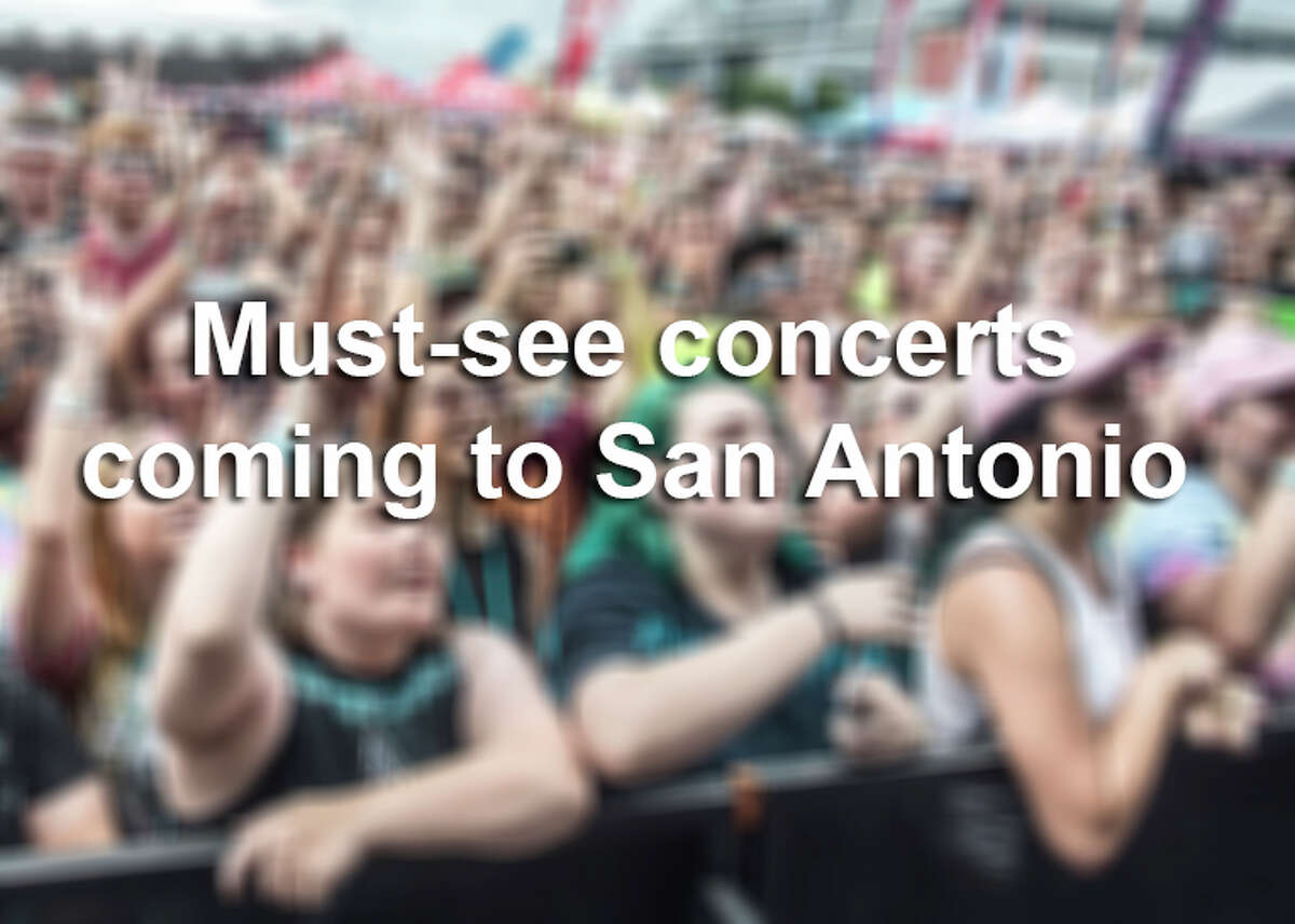 Mustsee concerts coming to San Antonio