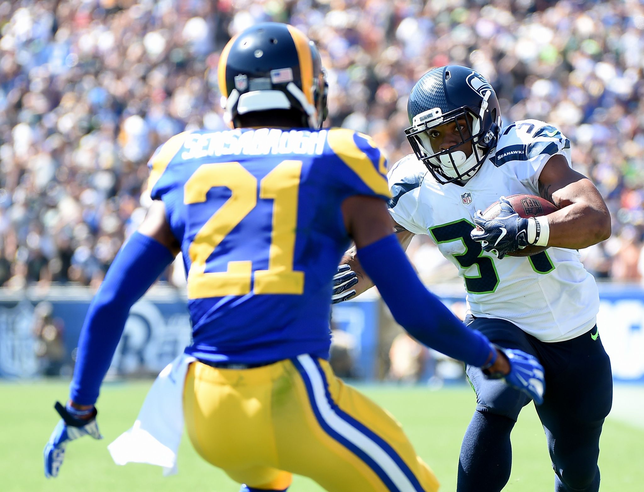 Thomas Rawls injury: Seahawks RB ruled out after suffering ankle