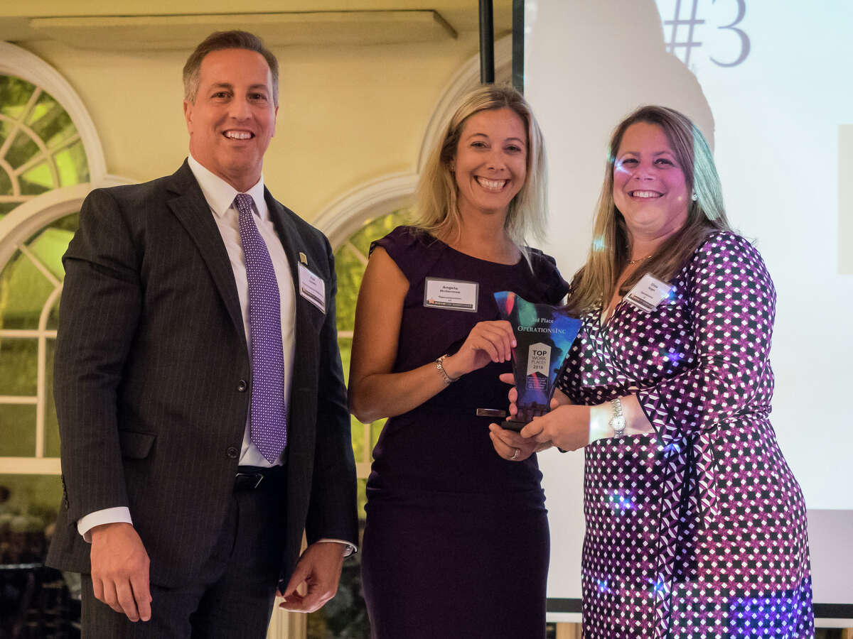 The Hearst Connecticut Media Group recognized its 2016 Top Workplaces recipients at a gala celebration Thursday, September 22, 2016 at The Waterview in Monroe, CT. The 50 Top Workplace winners representing small, medium and large-sized businesses were chosen based on employee surveys.