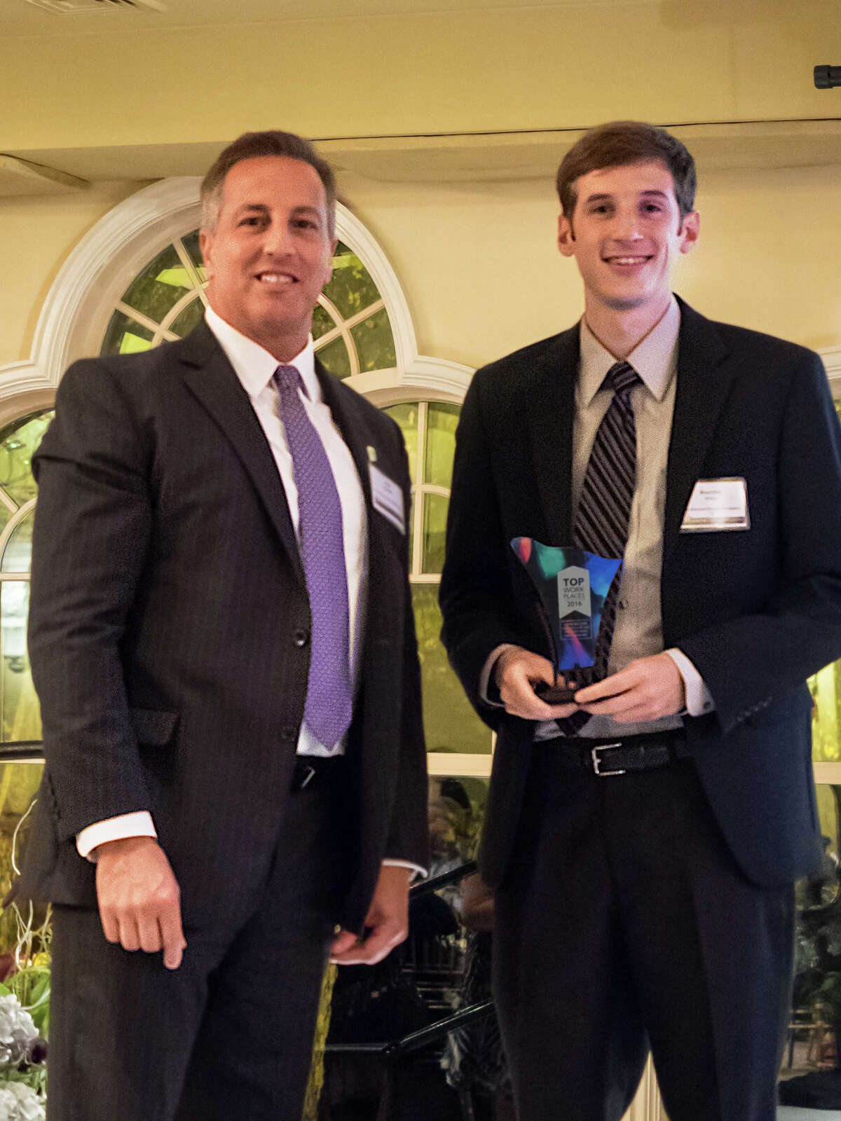 The Hearst Connecticut Media Group recognized its 2016 Top Workplaces recipients at a gala celebration Thursday, September 22, 2016 at The Waterview in Monroe, CT. The 50 Top Workplace winners representing small, medium and large-sized businesses were chosen based on employee surveys.