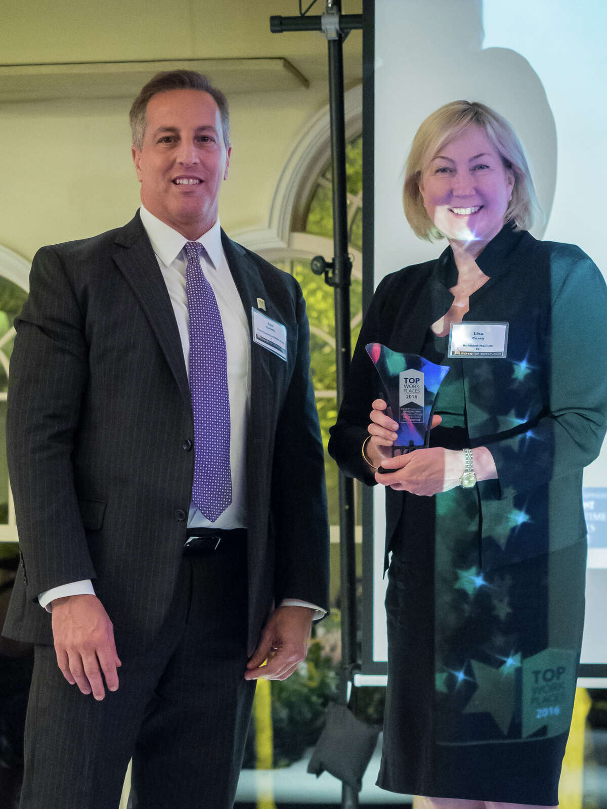 The Hearst Connecticut Media Group recognized its 2016 Top Workplaces recipients at a gala celebration Thursday, September 22, 2016 at The Waterview in Monroe, CT. The 50 Top Workplace winners representing small, medium and large-sized businesses were chosen based on employee surveys.