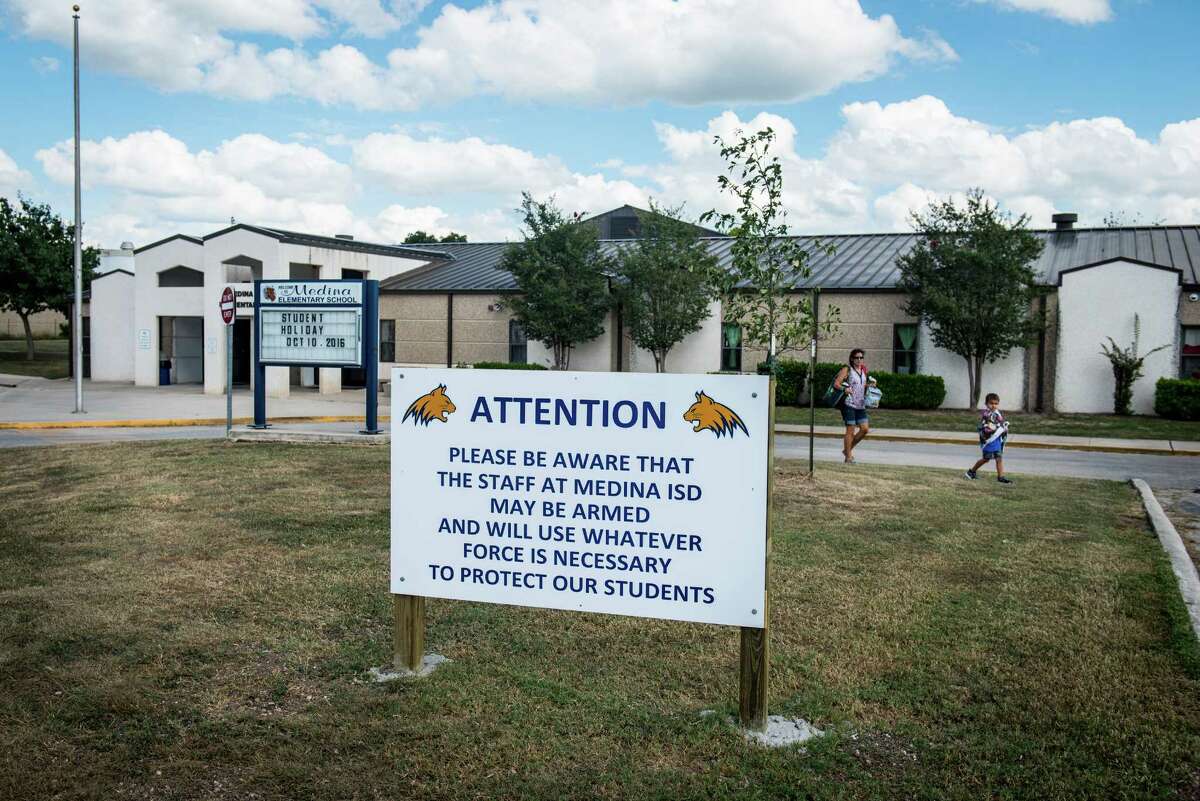 Medina ISD , northwest of San Antonio, shut down Feb. 10 and is also closed Feb. 13 due to a flu outbreak affecting at least 15 students, according to news archives.