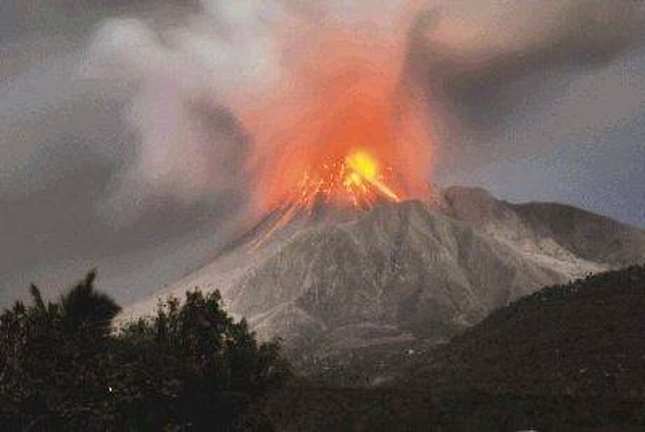 Montserrat Volcano Shoots Ash 9 Miles Into Sky - The Courier