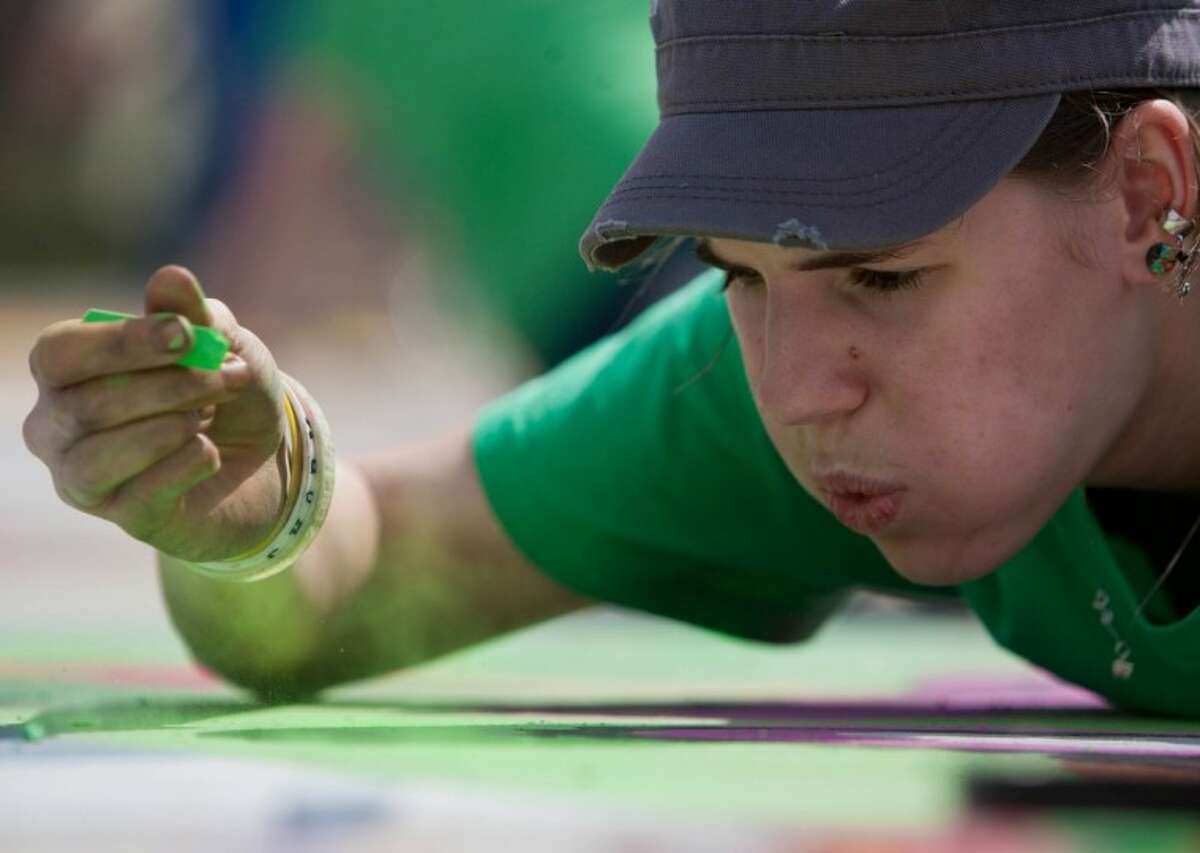 2nd annual Chalk Up Conroe benefits breast cancer research
