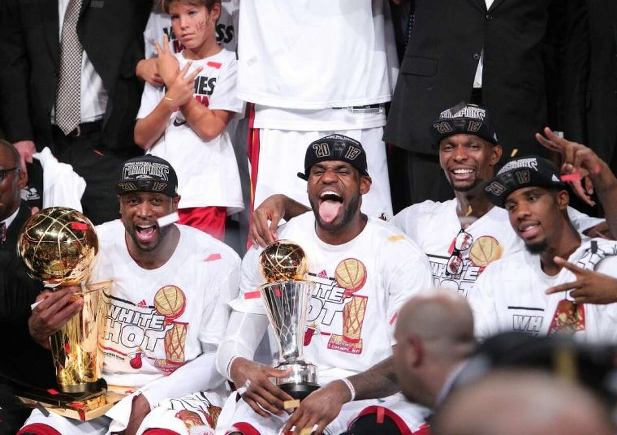 NBA Finals 2013: Miami Heat repeat as champions, and the celebration begins  