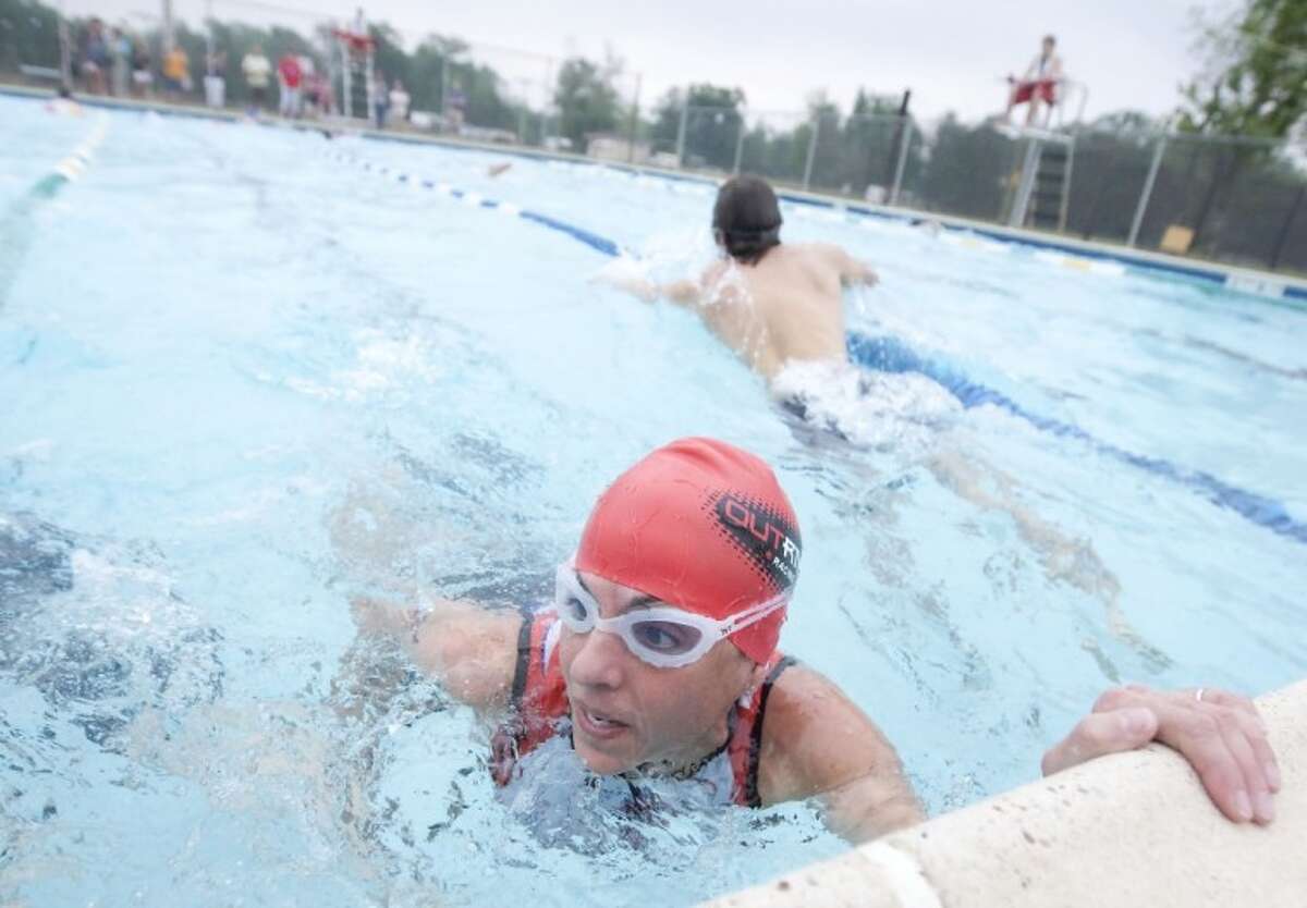 Conroe YMCA's TriForFun triathletes of all ages