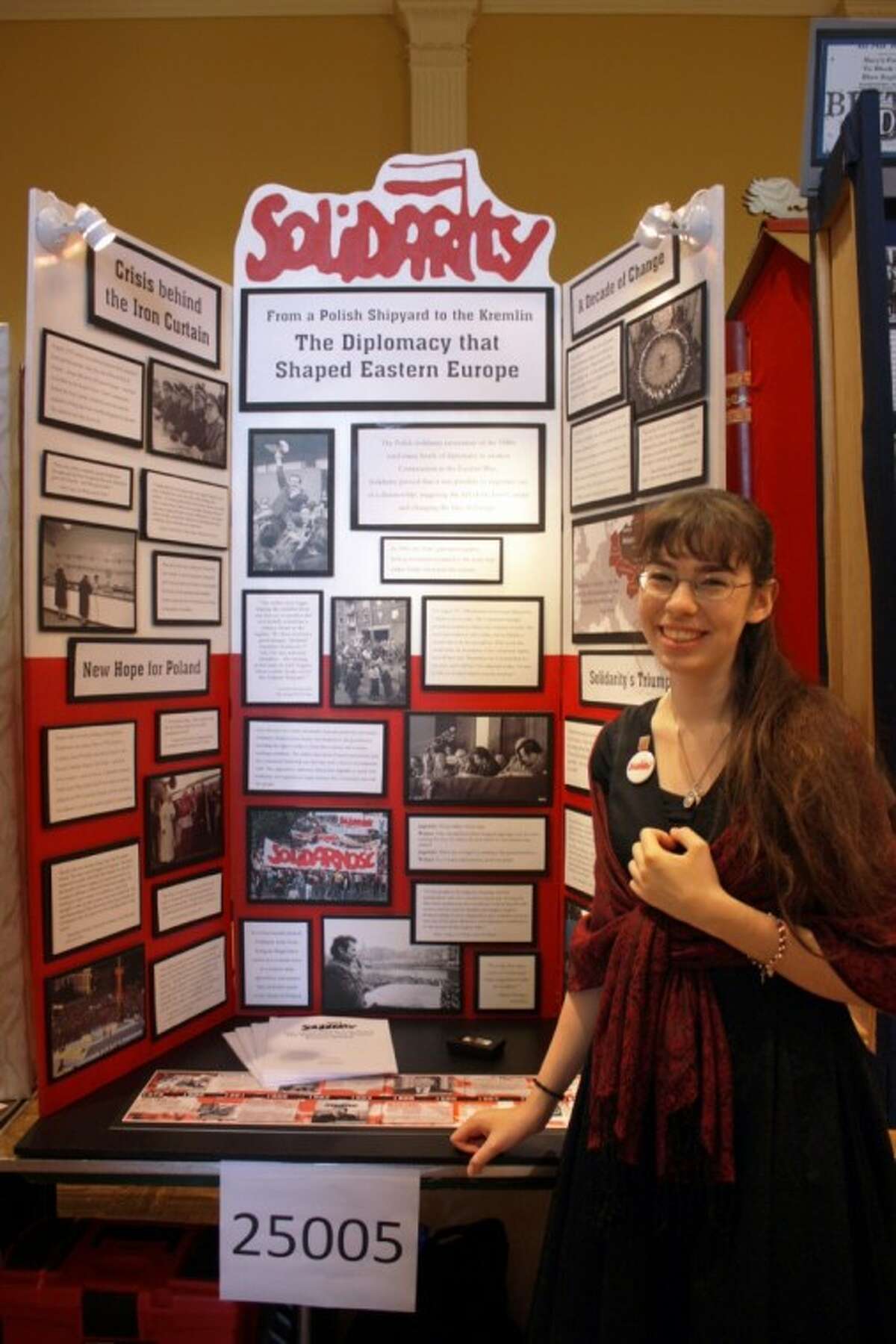 College’s history fair winner places first in national contest