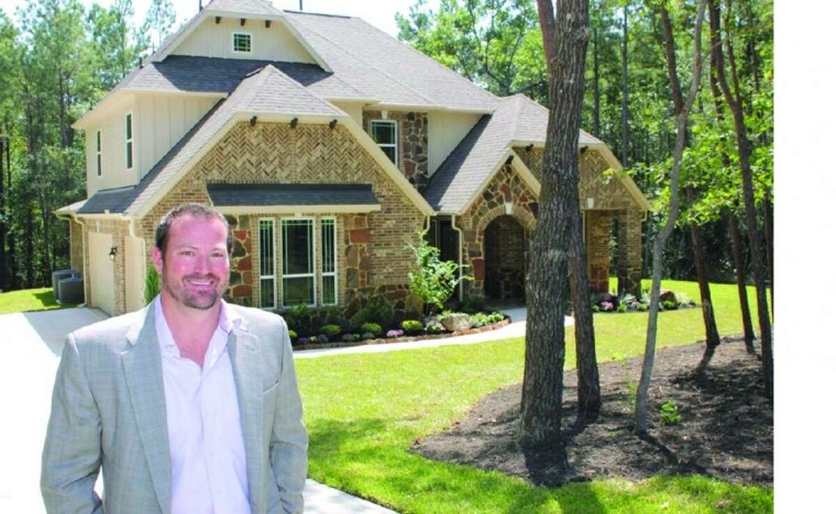 Danny Signorelli, president and CEO of Signorelli Company, is on hand at the grand opening of Longmire Creek Estates, a residential community Signorelli is developing in the prestigious Longmire corridor in northwest Conroe