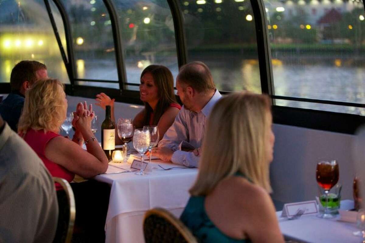 Six Waterway Cruisers travel along The Woodlands Waterway providing the perfect way to explore all the amenities that the Waterway has to offer. Along both sides of the corridor are businesses, restaurants, office buildings, hotels and urban residential. The Woodlands Convention & Visitors Bureau is seeking proposals to provide exclusive catering and catering management services on board the Waterway Cruisers operating on The Woodlands Waterway.