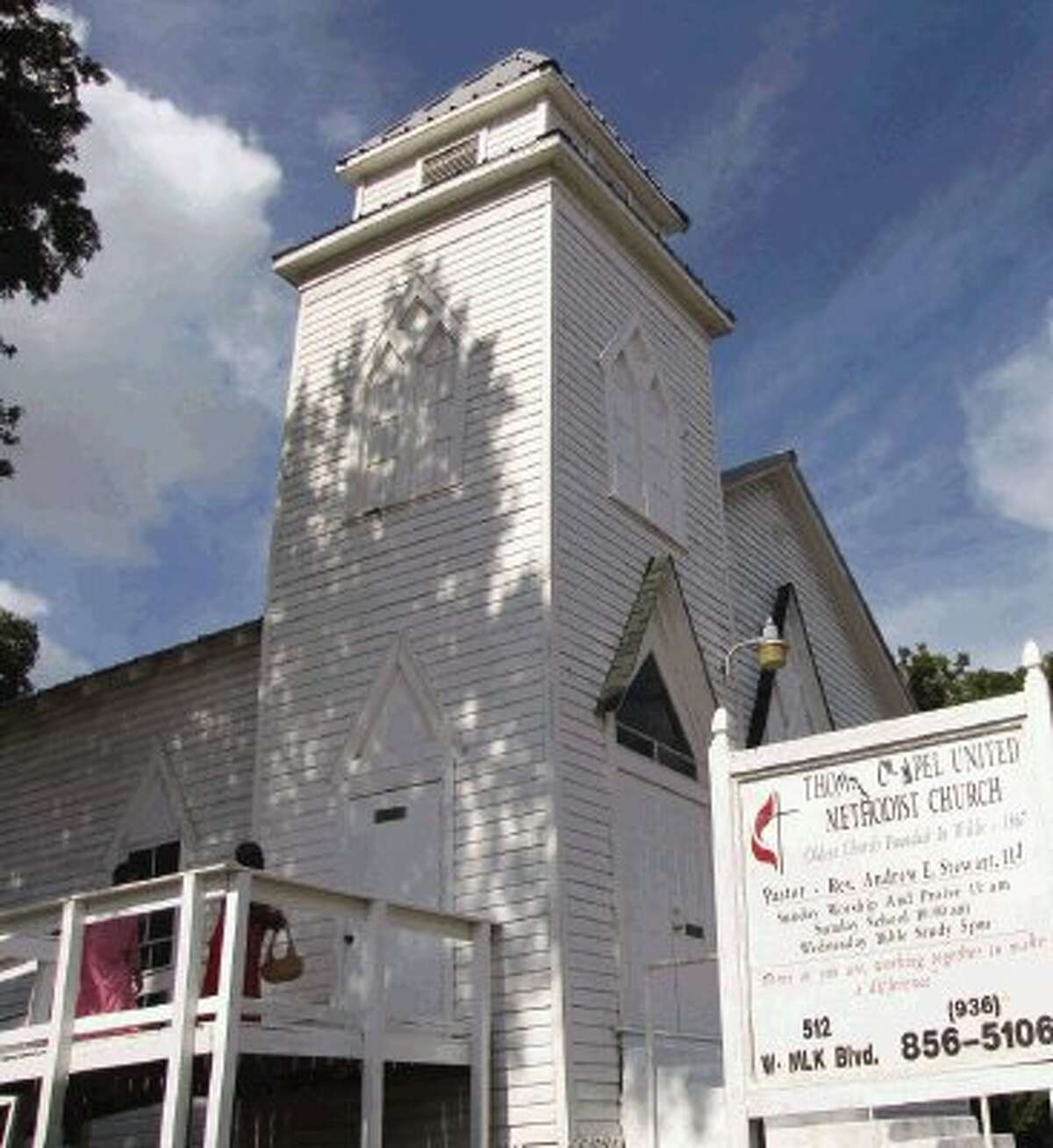 Thomas Chapel United Methodist Church celebrated its 145th anniversary Sunday. It is the oldest church in Willis and one of the oldest in Montgomery County.
