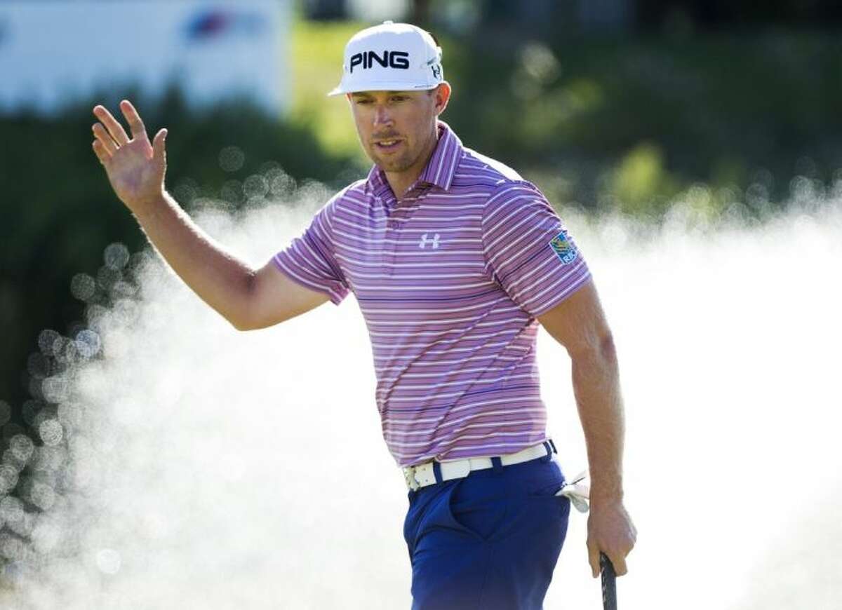 Hunter Mahan was leading the RBC Canadian Open after 36 holes when he left the tournament after his wife went into labor with their first child.