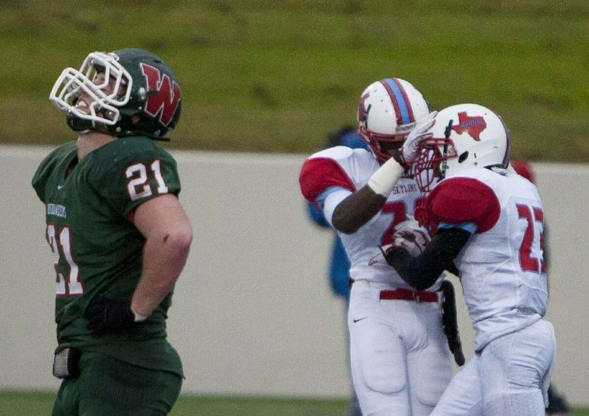 The Woodlands linebacker Cole Little and the rest of the Highlanders open their season against Dallas Skyline on Saturday at FC Dallas Stadium in Frisco.