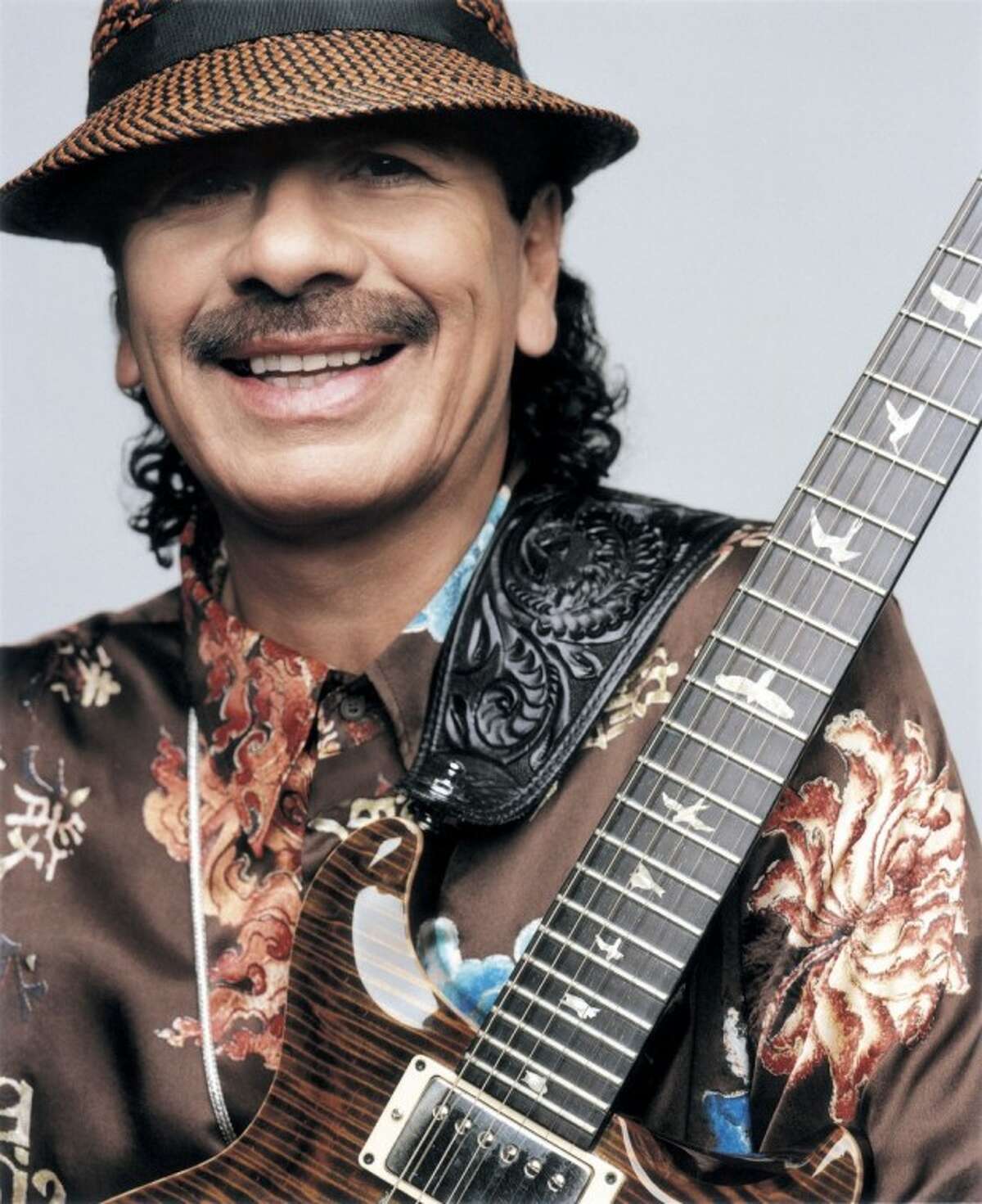 Carlos Santana headlines at the Cynthia Woods Mitchell Pavilion Saturday. Michael Franti and Spearhead open the show.