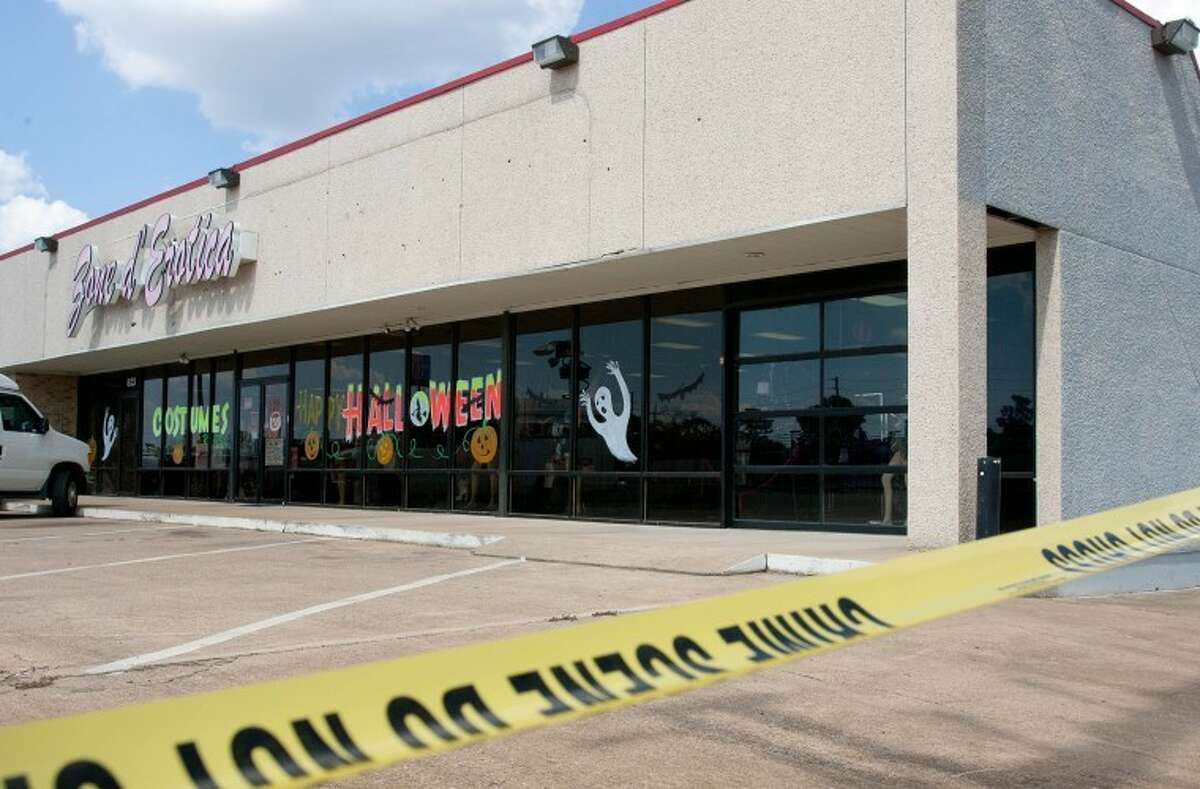 Zone d' Erotica in Conroe was the scene of an early morning shooting Thursday.